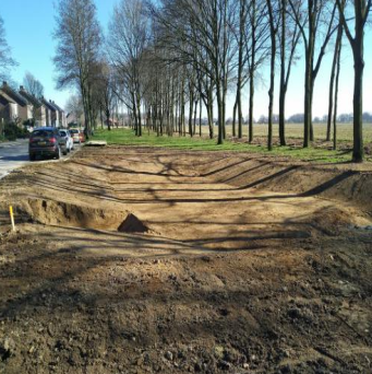 Bericht Regenwaterbuffer Beijlkensweg afgegraven bekijken